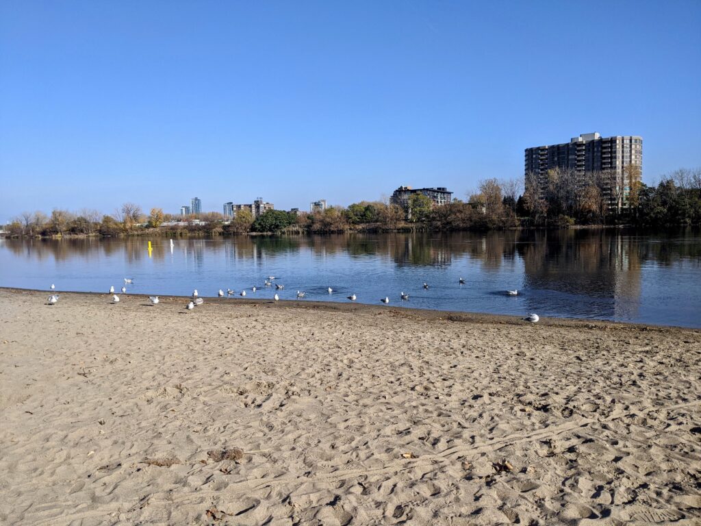 2 days in Montreal - Verdun beach